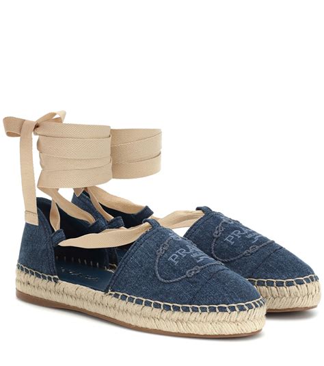 prada espadrilles canvas|prada espadrilles denim.